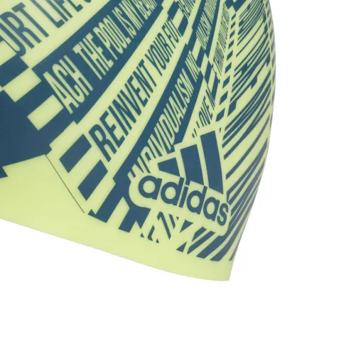 Allover Print Silicone Swim Cap - DQ1736