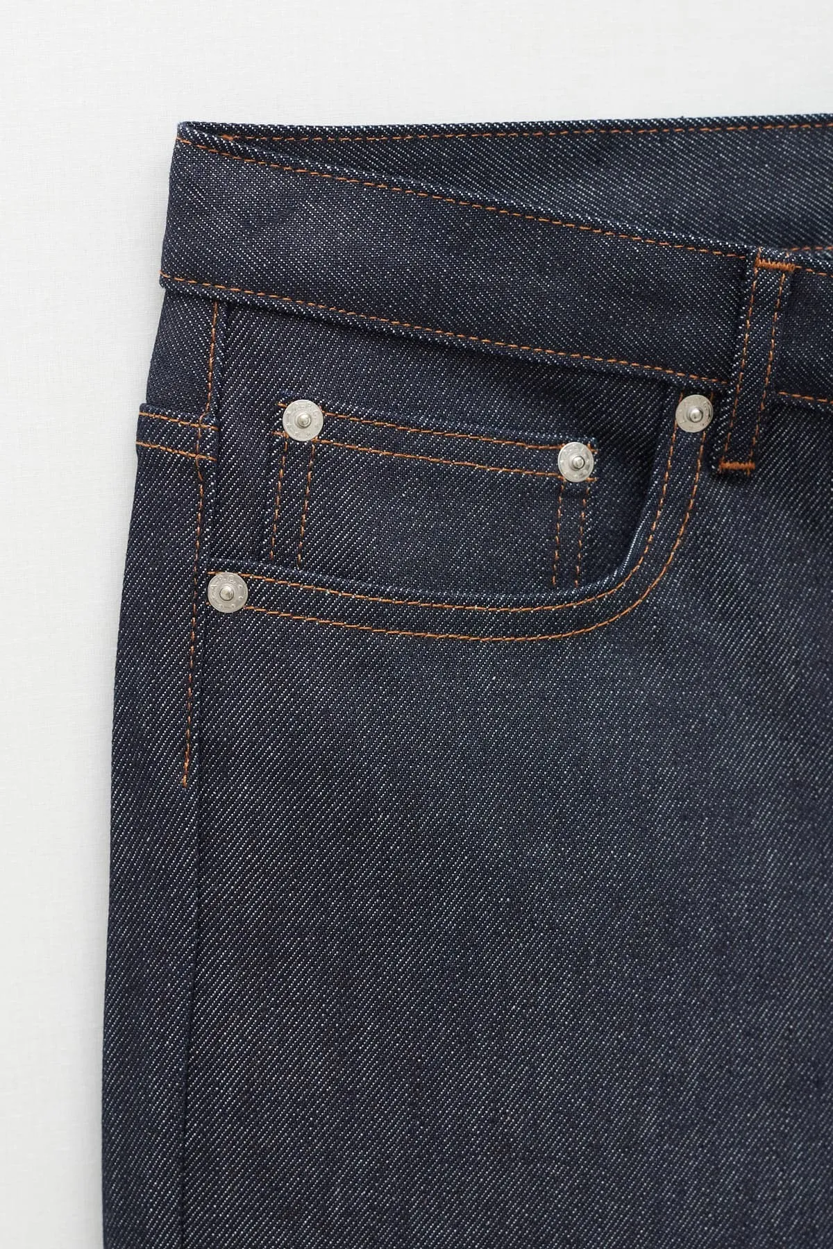 APC INDIGO MARTIN DENIM TROUSERS