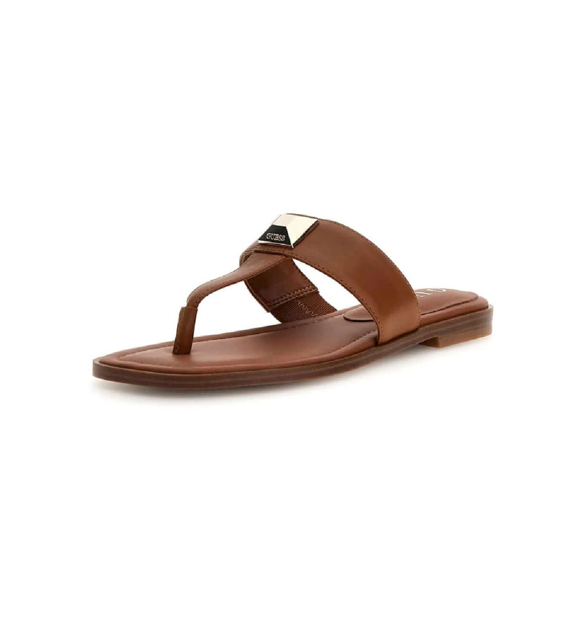 Brown Leather Raison Sandals