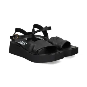 Bueno Women's Platform Sandals Darkstone