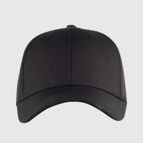 Customized Black Text Classic 6-Panel Cap
