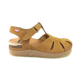CYNARA 241 Leather Sandals - Brown