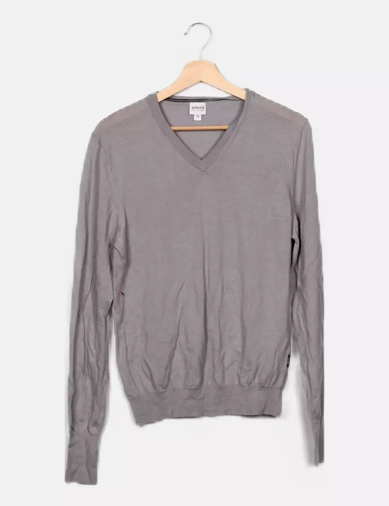 Emporio Armani Gray Basic T-Shirt