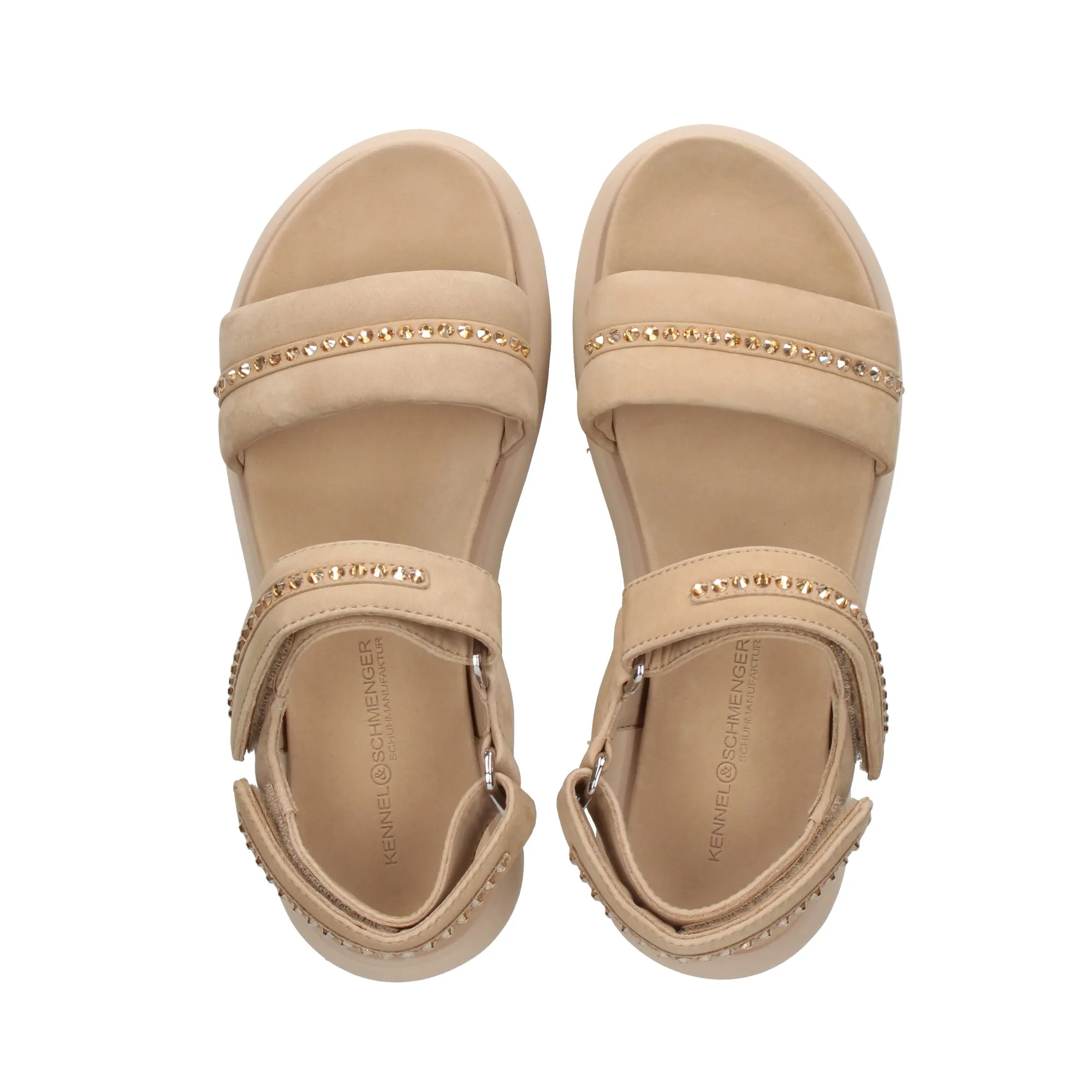 KS Sandalias plataforma Mujer 662 mohair Smo