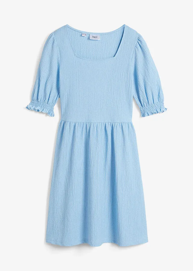 Light Blue Knit Dress