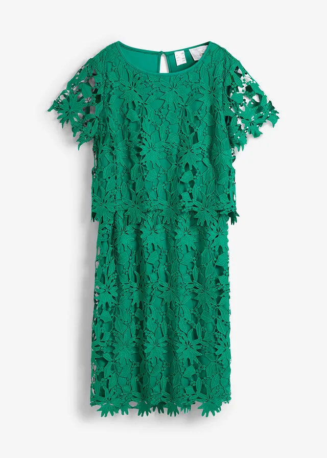 Mint Green Lace Dress