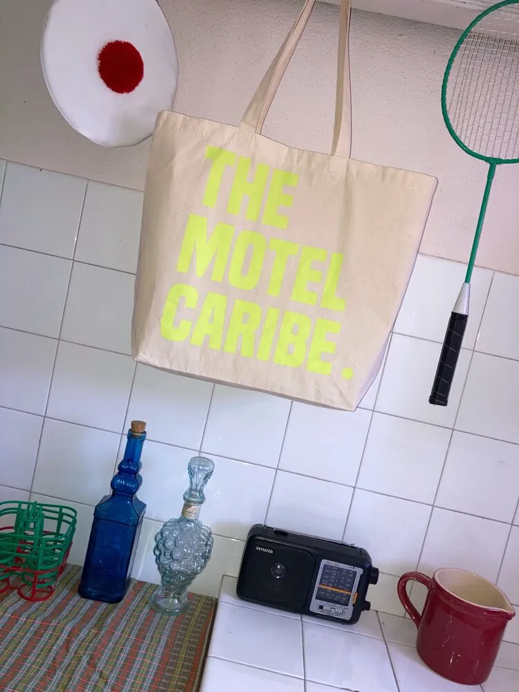 Motel Caribe Tote Bag