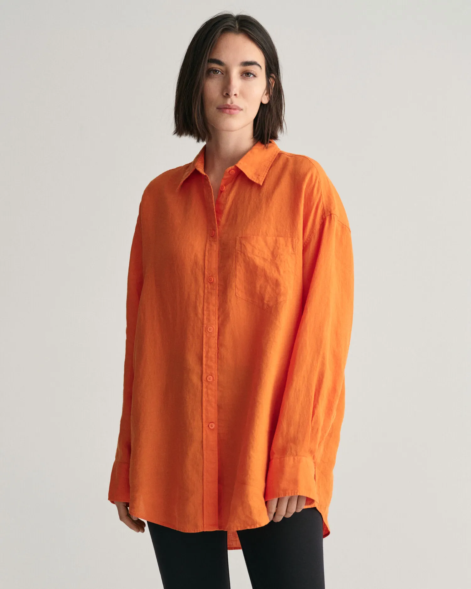 Oversized linen shirt