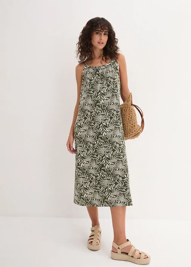Pine Beige Knit Dress
