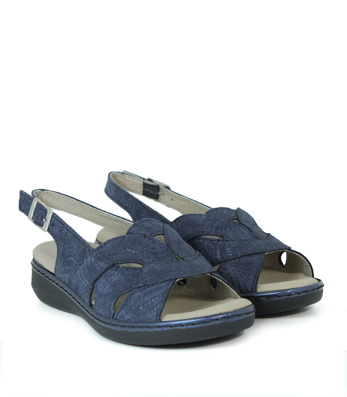 PITILLOS 5581 Marine Leather Comfort Sandals