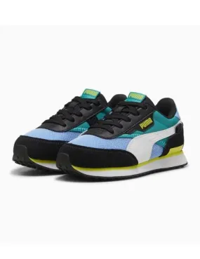 Puma Future Rider Splash Kids Blue Green Sneakers