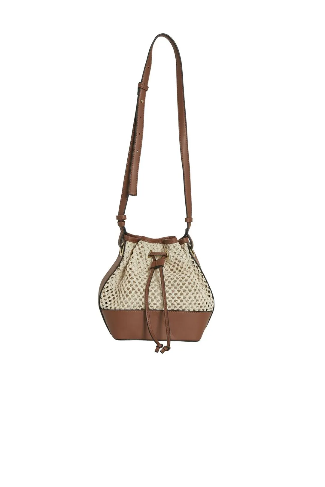 Rafia Bag Bombonera in Natural Vineyard Norma