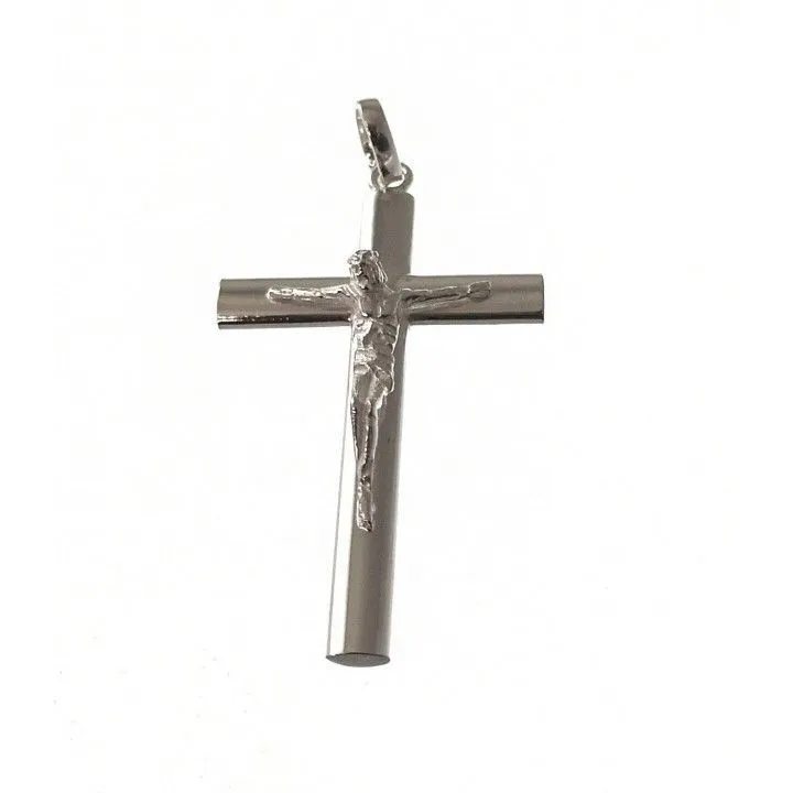 Silver Cross and Chain