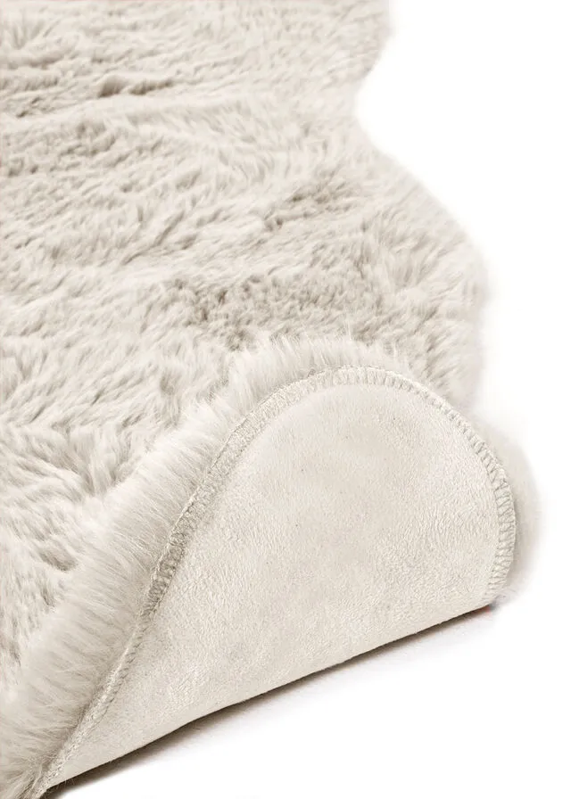 Silver Fur Rug