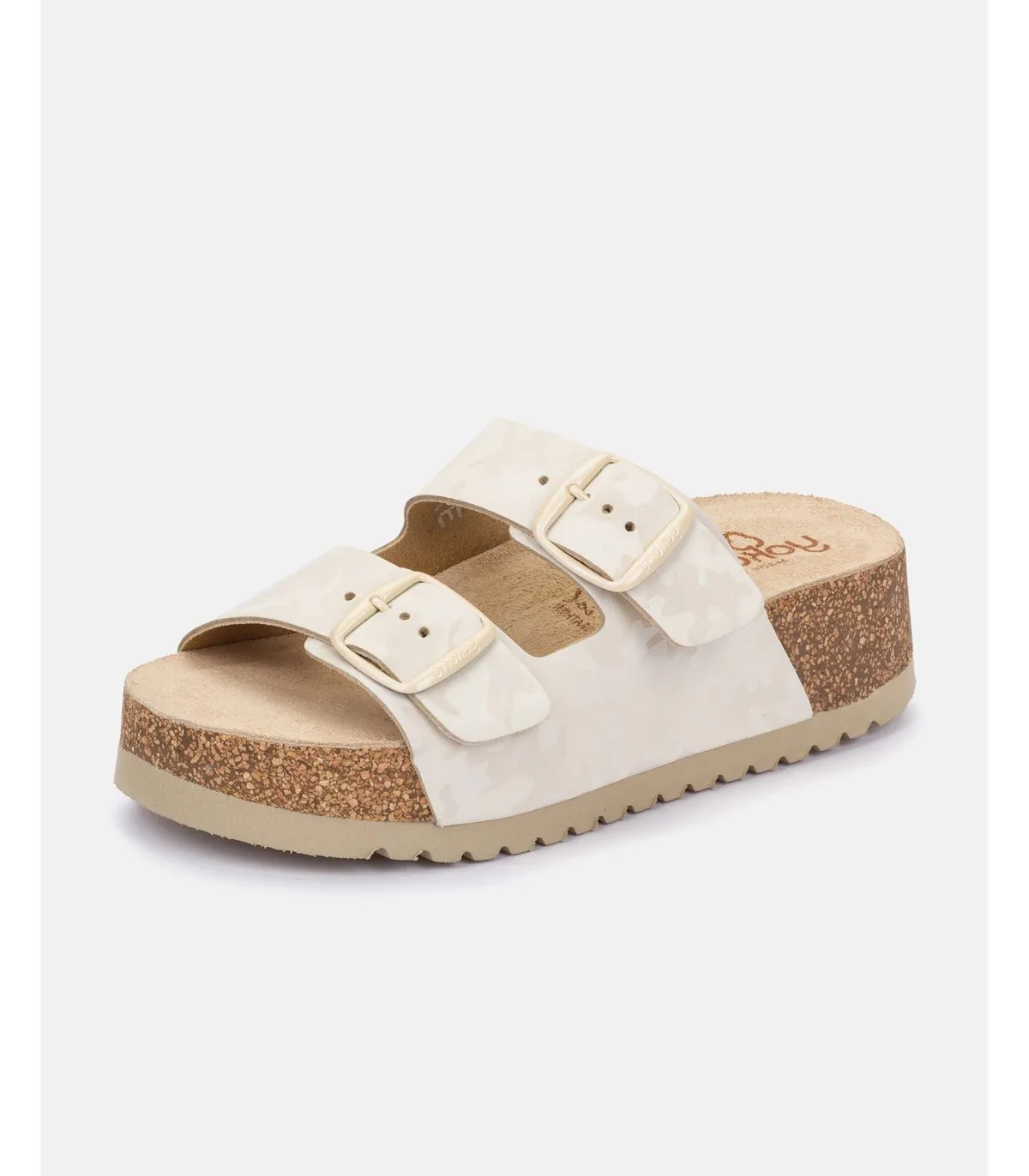 Velez 003 white platform sandal