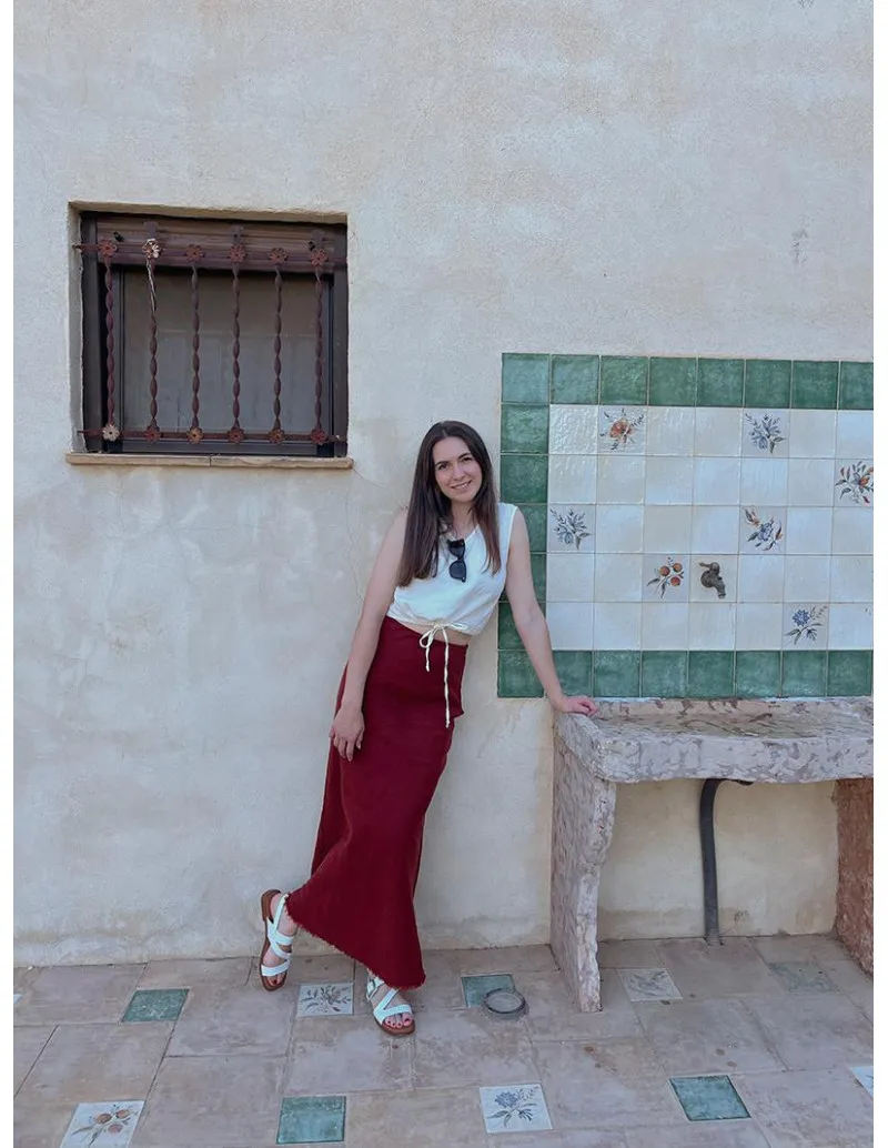 White Leather Sandals - GELEM