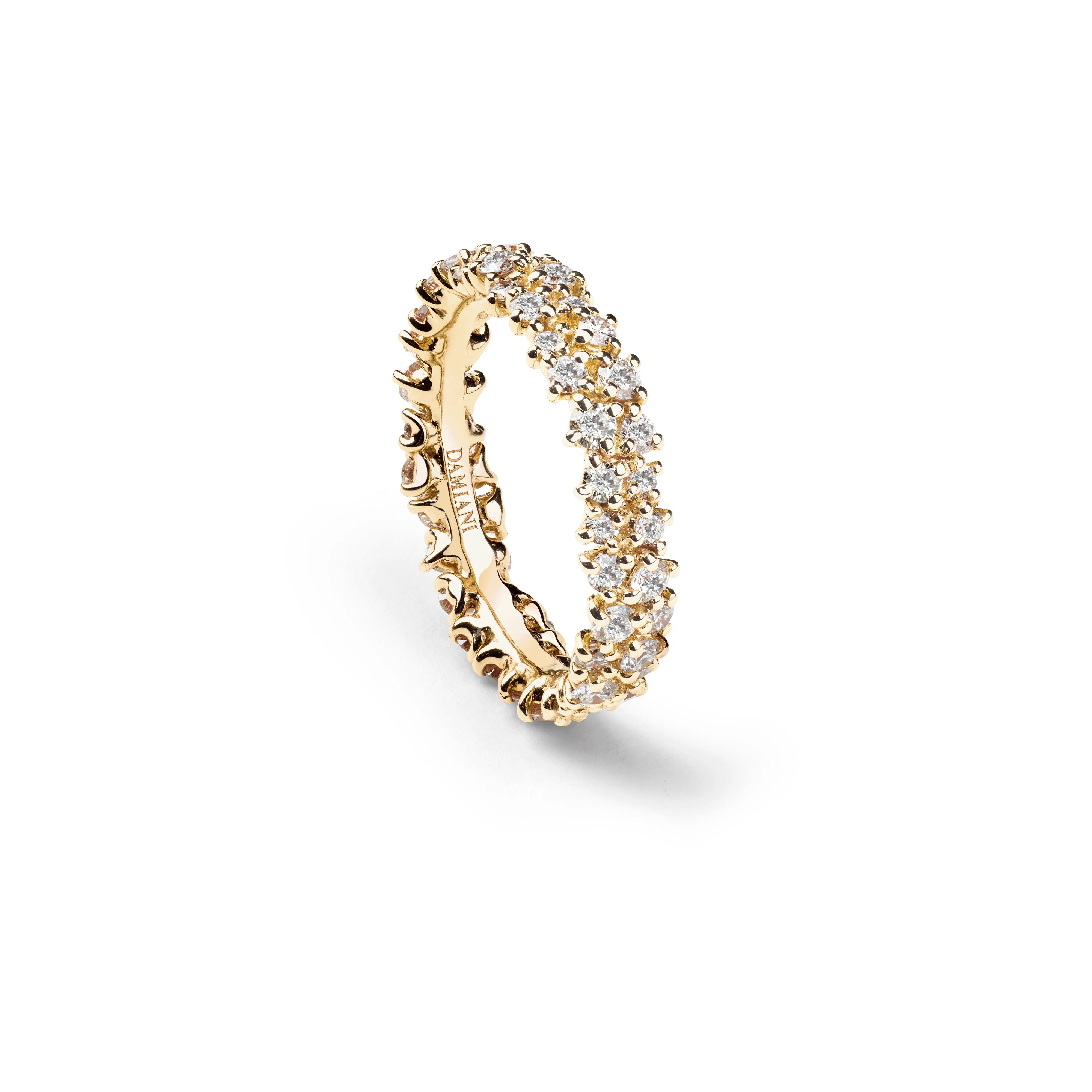 Yellow Gold and Diamond Ring